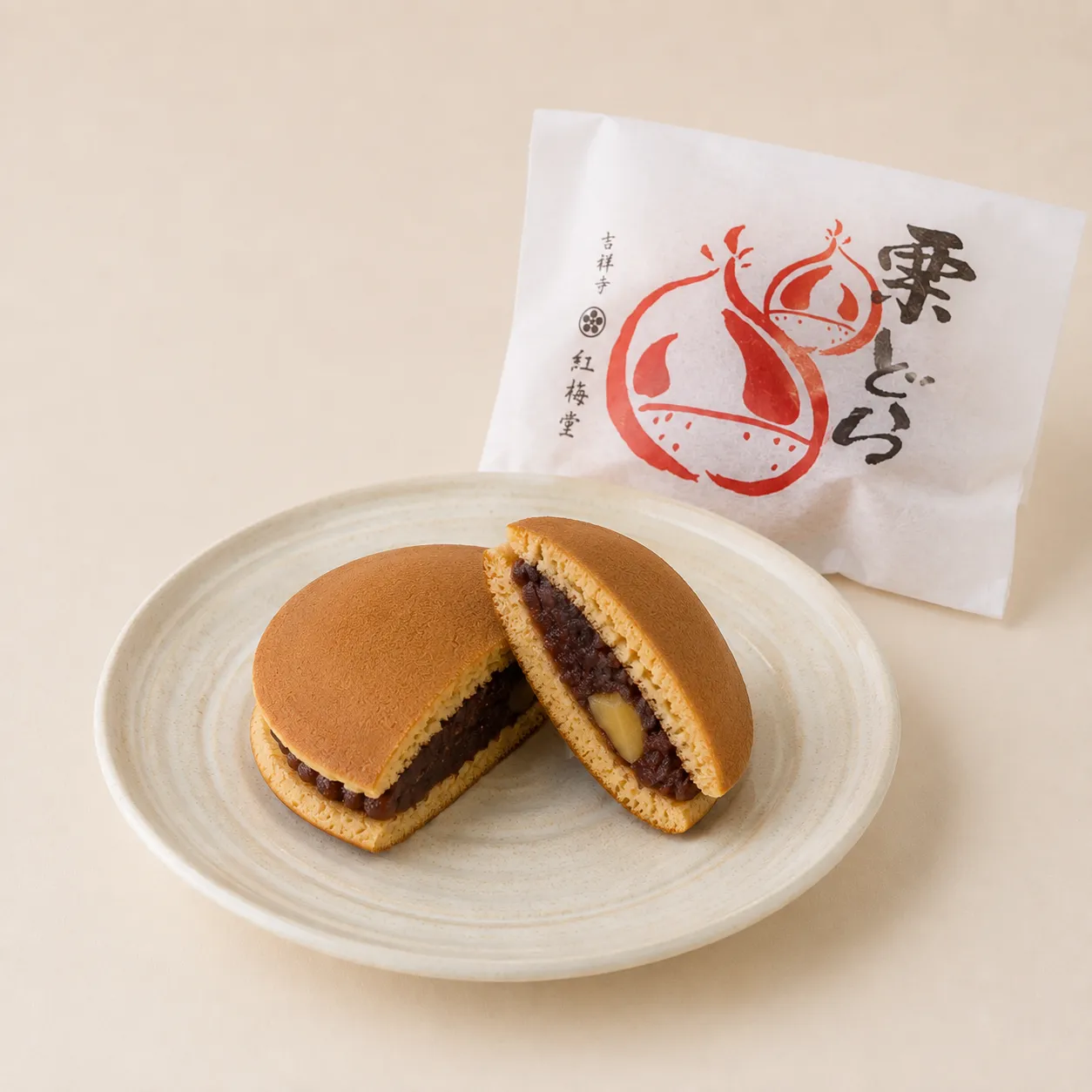 栗どら焼き